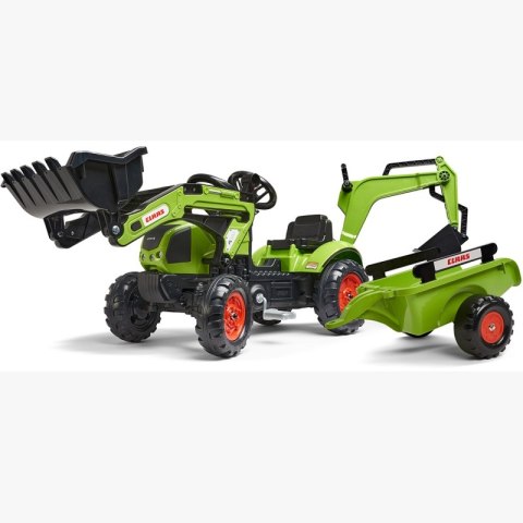 FALK FALK Traktor z Przyczepą CLAAS Arion Backhoe ŁYŻKA + Ładowarka Od 2 Lat FALK FALK Traktor z Przyczepą CLAAS Arion Backhoe ŁYŻKA + Ładowarka Od 2 Lat