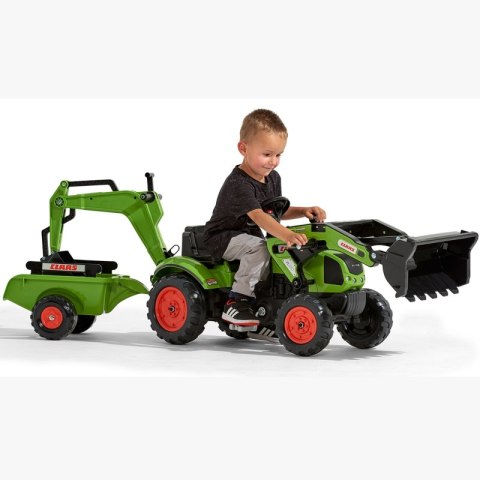 FALK FALK Traktor z Przyczepą CLAAS Arion Backhoe ŁYŻKA + Ładowarka Od 2 Lat FALK FALK Traktor z Przyczepą CLAAS Arion Backhoe ŁYŻKA + Ładowarka Od 2 Lat