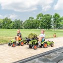 FALK Falk Traktor Claas z Przyczepą i Łyżką na pedały