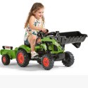 FALK Falk Traktor Claas z Przyczepą i Łyżką na pedały