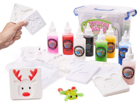 Klej żel kryształowy 3D crystal glue kreatywny zestaw w wiaderku 26el. Kik Sp. z o. o. Sp. k. Klej żel kryształowy 3D crystal glue kreatywny zestaw w wiaderku 26el. Kik Sp. z o. o. Sp. k.