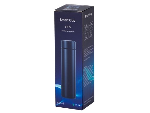Kubek bidon termiczny termos smart LED 500ml czarny Kik Sp. z o. o. Sp. k. Kubek bidon termiczny termos smart LED 500ml czarny Kik Sp. z o. o. Sp. k.