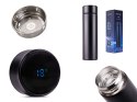 Kubek bidon termiczny termos smart LED 500ml czarny Kik Sp. z o. o. Sp. k.