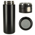 Kubek bidon termiczny z ustnikiem termos LED 420ml czarny Kik Sp. z o. o. Sp. k.