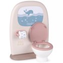 Smoby SMOBY Baby Nurse Dwustronna Toaleta Łazienka Dla Lalki z Akcesoriami