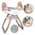 Smoby SMOBY Baby Nurse Krzesełko do Karmienia dla Bliźniąt Lalek