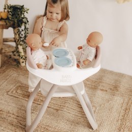 Smoby SMOBY Baby Nurse Krzesełko do Karmienia dla Bliźniąt Lalek