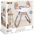 Smoby SMOBY Baby Nurse Krzesełko do Karmienia dla Bliźniąt Lalek