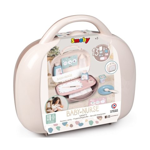 Smoby SMOBY Baby Nurse Walizeczka Opiekunki dla Lalki Smoby SMOBY Baby Nurse Walizeczka Opiekunki dla Lalki