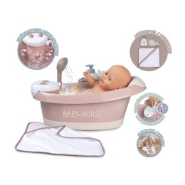 Smoby SMOBY Baby Nurse Wanienka z hydromasażem, prysznicem i światłem
