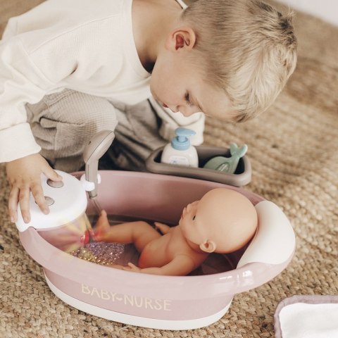 Smoby SMOBY Baby Nurse Wanienka z hydromasażem, prysznicem i światłem Smoby SMOBY Baby Nurse Wanienka z hydromasażem, prysznicem i światłem