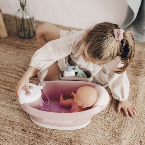 Smoby SMOBY Baby Nurse Wanienka z hydromasażem, prysznicem i światłem Smoby SMOBY Baby Nurse Wanienka z hydromasażem, prysznicem i światłem