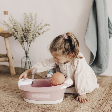 Smoby SMOBY Baby Nurse Wanienka z hydromasażem, prysznicem i światłem Smoby SMOBY Baby Nurse Wanienka z hydromasażem, prysznicem i światłem