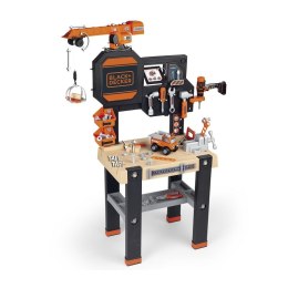 Smoby SMOBY Black&Decker Warsztat z dźwigiem + 94 Akcesoria