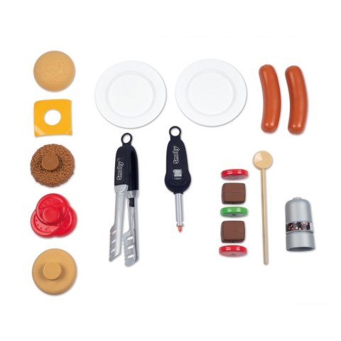 Smoby SMOBY Grill Ogrodowy dla dzieci Barbecue 18 akcesoriów Smoby SMOBY Grill Ogrodowy dla dzieci Barbecue 18 akcesoriów