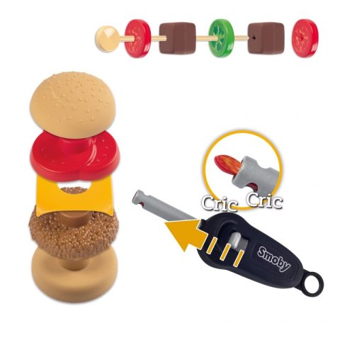 Smoby SMOBY Grill Ogrodowy dla dzieci Barbecue 18 akcesoriów Smoby SMOBY Grill Ogrodowy dla dzieci Barbecue 18 akcesoriów