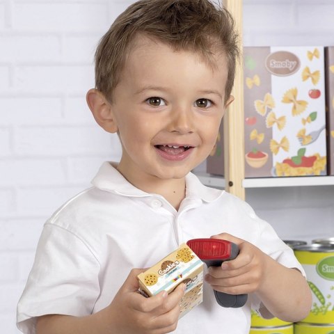 Smoby SMOBY Kasa Sklepowa Elektroniczna Ze Skanerem i Wagą Smoby SMOBY Kasa Sklepowa Elektroniczna Ze Skanerem i Wagą