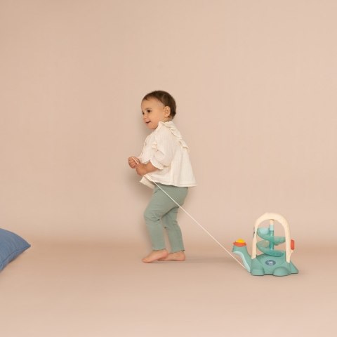Smoby SMOBY LITTLE Żółw do Ciągnięcia ze Zjeżdżalnią dla Piłeczek 12m+ Smoby SMOBY LITTLE Żółw do Ciągnięcia ze Zjeżdżalnią dla Piłeczek 12m+