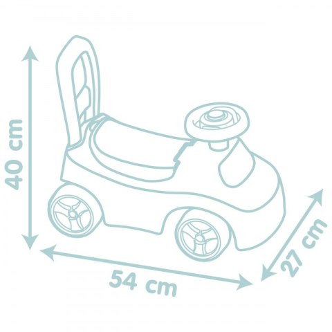 Smoby SMOBY Little Jeździk Pchacz Odpychacz z Klaksonem Smoby SMOBY Little Jeździk Pchacz Odpychacz z Klaksonem