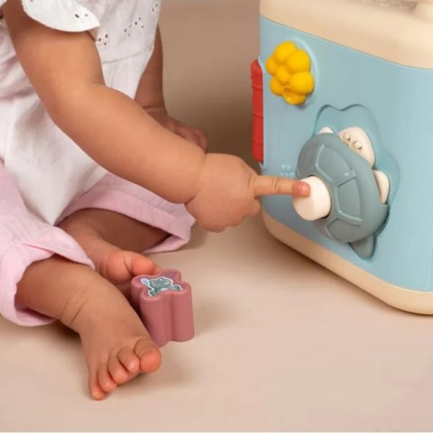 Smoby SMOBY Little Sensoryczna Kostka Aktywności dla Dzieci Sorter Labirynt 13w1 Smoby SMOBY Little Sensoryczna Kostka Aktywności dla Dzieci Sorter Labirynt 13w1