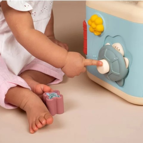 Smoby SMOBY Little Sensoryczna Kostka Aktywności dla Dzieci Sorter Labirynt 13w1 Smoby SMOBY Little Sensoryczna Kostka Aktywności dla Dzieci Sorter Labirynt 13w1