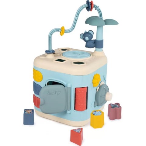 Smoby SMOBY Little Sensoryczna Kostka Aktywności dla Dzieci Sorter Labirynt 13w1 Smoby SMOBY Little Sensoryczna Kostka Aktywności dla Dzieci Sorter Labirynt 13w1