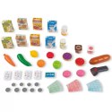 Smoby SMOBY Maximarket Wózek Elektroniczną Kasą ze Skanerem Waga i Lodówka