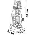 Smoby SMOBY Wózek do sprzątania z odkurzaczem Rowenta z dźwiękiem + 10 akcesoriów