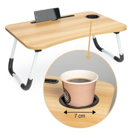 Stolik pod laptopa do łóżka taca podstawka Kik Sp. z o. o. Sp. k. Stolik pod laptopa do łóżka taca podstawka Kik Sp. z o. o. Sp. k.