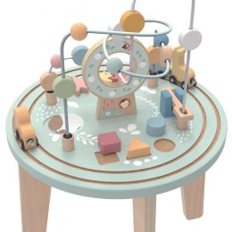 Tooky Toy TOOKY TOY Drewniany Stół Aktywności Montessori Pętla Motoryczna