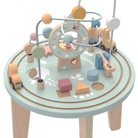 Tooky Toy TOOKY TOY Drewniany Stół Aktywności Montessori Pętla Motoryczna Tooky Toy TOOKY TOY Drewniany Stół Aktywności Montessori Pętla Motoryczna