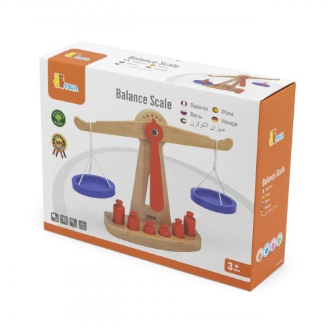 Viga Toys VIGA Drewniana Waga Sklepowa Równoważna Certyfikat FSC Viga Toys VIGA Drewniana Waga Sklepowa Równoważna Certyfikat FSC