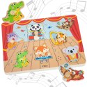 Viga Toys VIGA Puzzle Dźwiękowe Dopasuj Muzykujące Zwierzęta