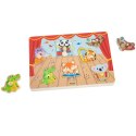 Viga Toys VIGA Puzzle Dźwiękowe Dopasuj Muzykujące Zwierzęta