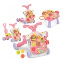 Woopie Baby WOOPIE BABY Chodzik 5w1 Multifunkcyjny Różowy 1+