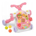 Woopie Baby WOOPIE BABY Chodzik 5w1 Multifunkcyjny Różowy 1+