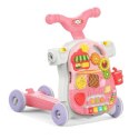 Woopie Baby WOOPIE BABY Chodzik 5w1 Multifunkcyjny Różowy 1+