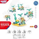 Woopie Baby WOOPIE BABY Chodzik 5w1 Multifunkcyjny Różowy 1+