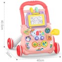Woopie Baby WOOPIE BABY Interaktywny Chodzik Pchacz Muzyczny + Znikopis