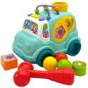 Woopie Baby WOOPIE BABY Interaktywny Samochodzik Muzyczny Sorter Montessori Niebieski