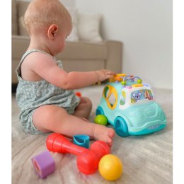 Woopie Baby WOOPIE BABY Interaktywny Samochodzik Muzyczny Sorter Montessori Niebieski