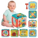 Woopie Baby WOOPIE BABY Wielofunkcyjna Kostka Aktywności Montessori 6w1 - 18m+