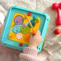 Woopie Baby WOOPIE BABY Wielofunkcyjna Kostka Aktywności Montessori 6w1 - 18m+