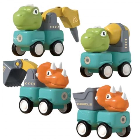 Woopie WOOPIE Klocki Magnetyczne Dinozaury Konstrukcyjne 84 el. Woopie WOOPIE Klocki Magnetyczne Dinozaury Konstrukcyjne 84 el.