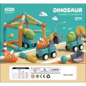Woopie WOOPIE Klocki Magnetyczne Dinozaury Konstrukcyjne 84 el.