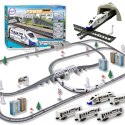 Woopie WOOPIE Kolejka Elektryczna Ogromny 914 cm Tor Most Tunel 86 el.