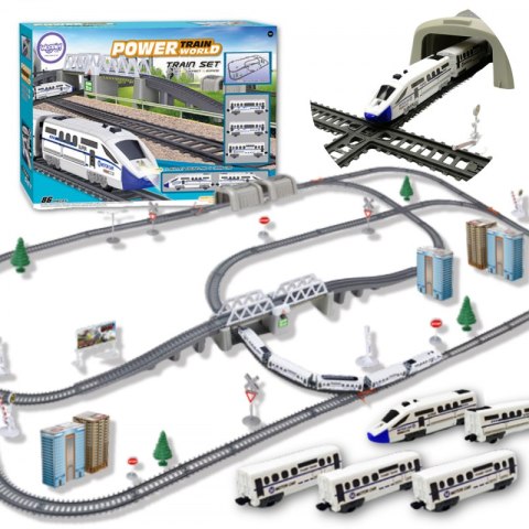 Woopie WOOPIE Kolejka Elektryczna Ogromny 914 cm Tor Most Tunel 86 el. Woopie WOOPIE Kolejka Elektryczna Ogromny 914 cm Tor Most Tunel 86 el.