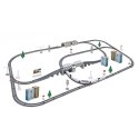 Woopie WOOPIE Kolejka Elektryczna Ogromny 914 cm Tor Most Tunel 86 el.