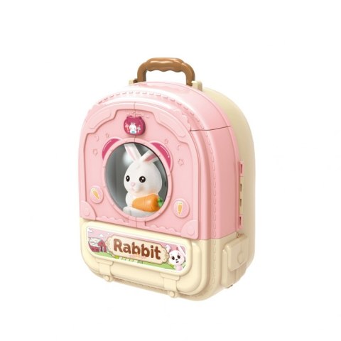 Woopie WOOPIE Królik w Plecaku 3w1 Farma Domek Ogródek Woopie WOOPIE Królik w Plecaku 3w1 Farma Domek Ogródek