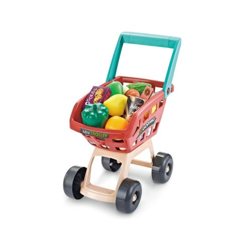 Woopie WOOPIE Sklep Supermarket z Wózkiem Sklepowym Waga Kasa Skaner + 48 Akc. Woopie WOOPIE Sklep Supermarket z Wózkiem Sklepowym Waga Kasa Skaner + 48 Akc.